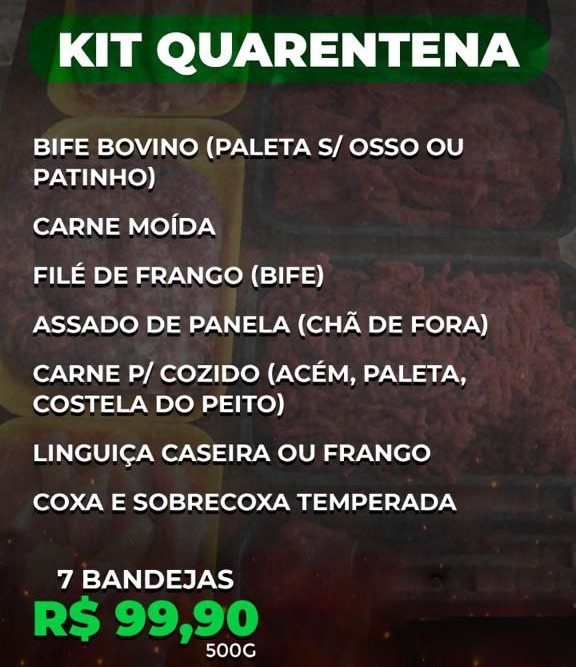 BF Kit Prático Quarentena - 500g