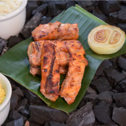 Filé de Peixe Assado na Brasa