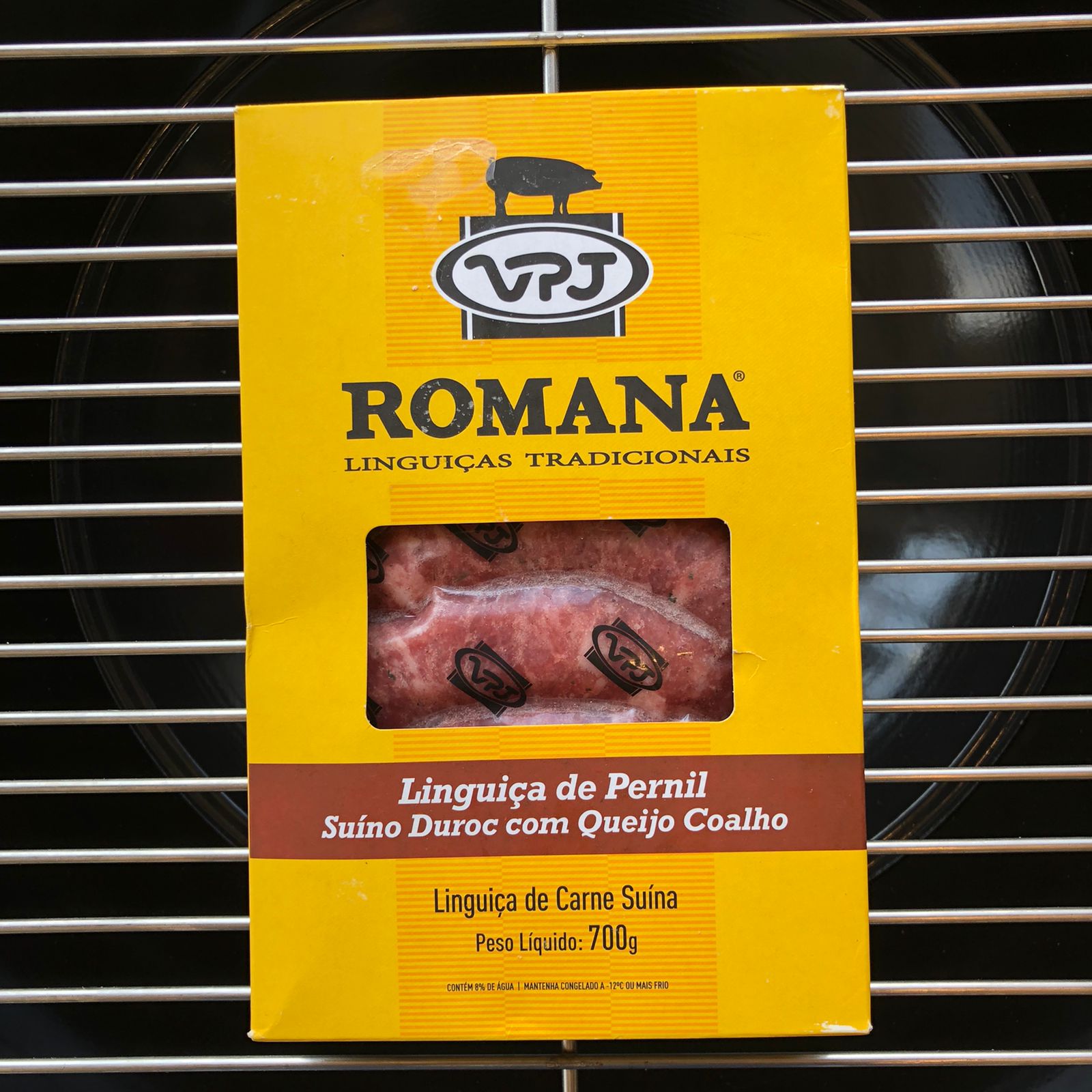 VPJ Linguiça Pernil Suino c/ Queijo Coalho Romana