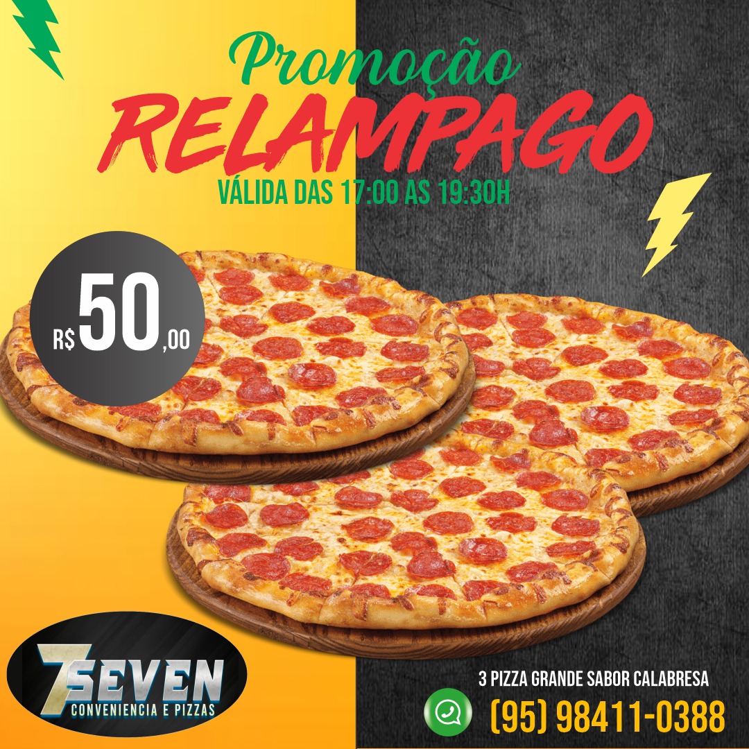 3 pizzas grande 1 calabresa 1 mussarela 1 napoli
