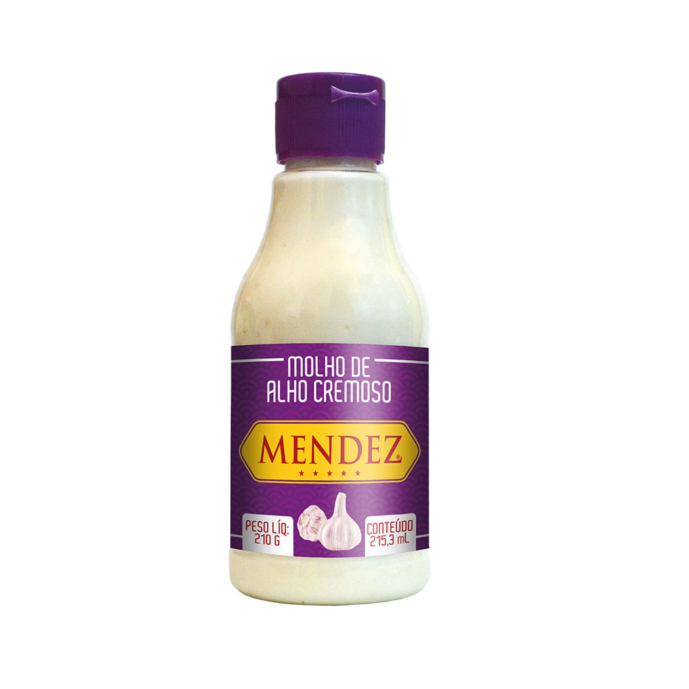 Mendez Molho de Alho Cremoso 215ml