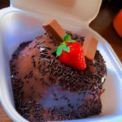 Mini Vulcão de Brigadeiro