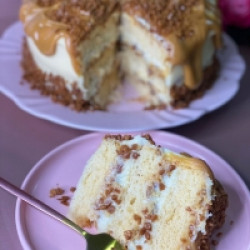 Fatia de Bolo de Caramelo - 300g