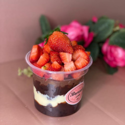 Pote Brownie Tradicional (Morango ) 350ml