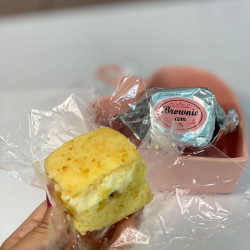 Bolinho Gelado de Abacaxi com Coco
