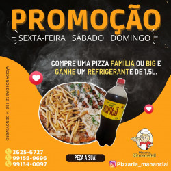 Pizza Big + Refri 1,5L