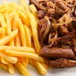 Filé com Fritas