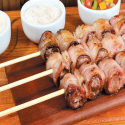 Filé com Bacon (Completo)