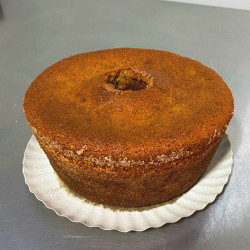 Bolo de Banana c/ Uvas Passas