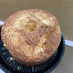 Bolo de trigo com coco