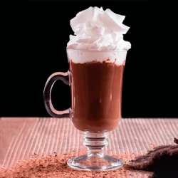Chocolate quente belga