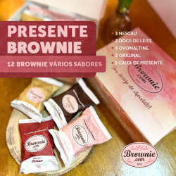 Presente Brownie Sabores