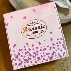 Caixinha Brownie (vai com um mini brownie)