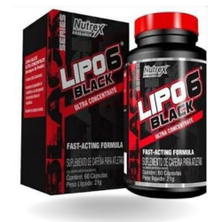 Lipo 6 Black Ultra - 120 Cápsulas