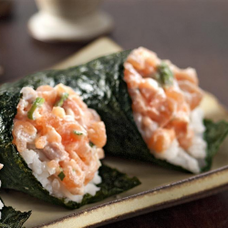 Mini Temaki Salmão
