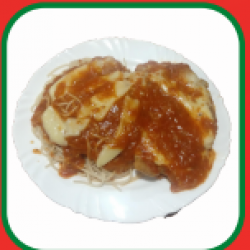 Espaguete a Parmegiana