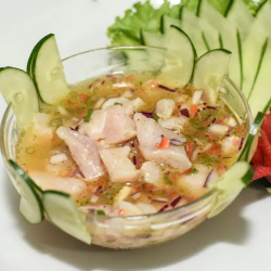 Ceviche de Peixe Branco