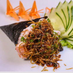 08 - Temaki Salmão e Batata Crispy