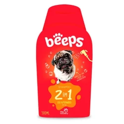 Beeps shampoo pelos curtos 2 em 1 500ml