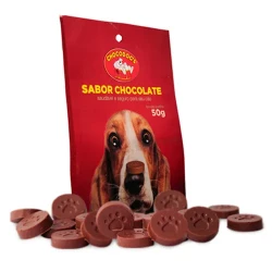 Chocodogs ossinhos de chocolate