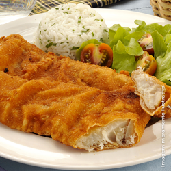 Peixe à milanesa - PF