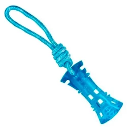 Jambo mordedor Treat Bone Rope Azul JB25403A