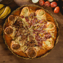 Monte sua pizza Pequena