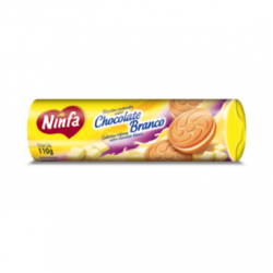 Biscoito Ninfa Chocolate Branco 110g
