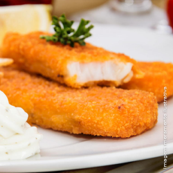 Peixe a milanesa - PF