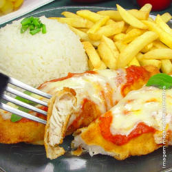 Dourado a Parmegiana Familiar