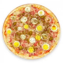 Pizza grande Portuguesa com Refrigerante 2 litros
