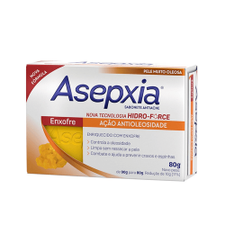 Sabonete Barra Asepxia Enxofre 80g