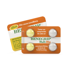 Benegrip Multi Dia com Paracetamol