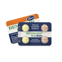 Benegrip Multi Noite com Paracetamol