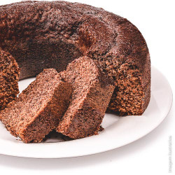 Bolo de chocolate tradicional