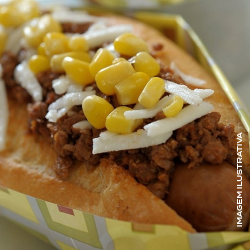 Cachorro Quente de Carne