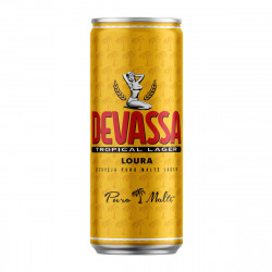 Cerveja devassa lata