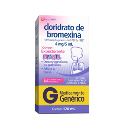 Cloridrato de Bromexina 4mg/5ml