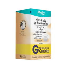 Cloridrato de Bromexina 8mg/5ml