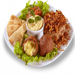 Combo Falafel + Creme + Pão