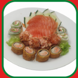 Combo sem Arroz - 16 Peças Salmão
