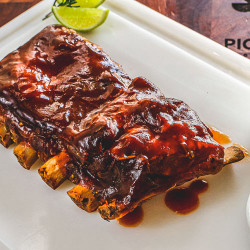 Costelinha Suína BBQ (6 ripas)