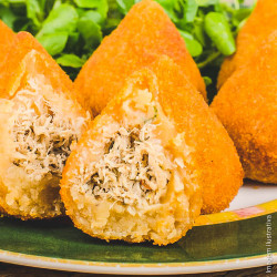 Coxinha de caranguejo