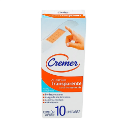 Curativo Transparente Cremer 10 Unidades