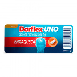Dorflex Uno Enxaqueca 1g - Embalagem com 4