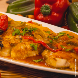 Filé de peixe escabeche - PF