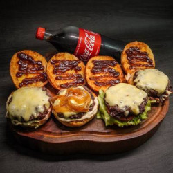 4x Brasinhas + Refri 1L