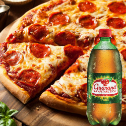 Pizza Tradicional + Refrigerante 1 Litro