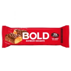 Barrinha de proteína Bold: sabor Bombom Crocante