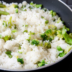 Arroz com Brócolis